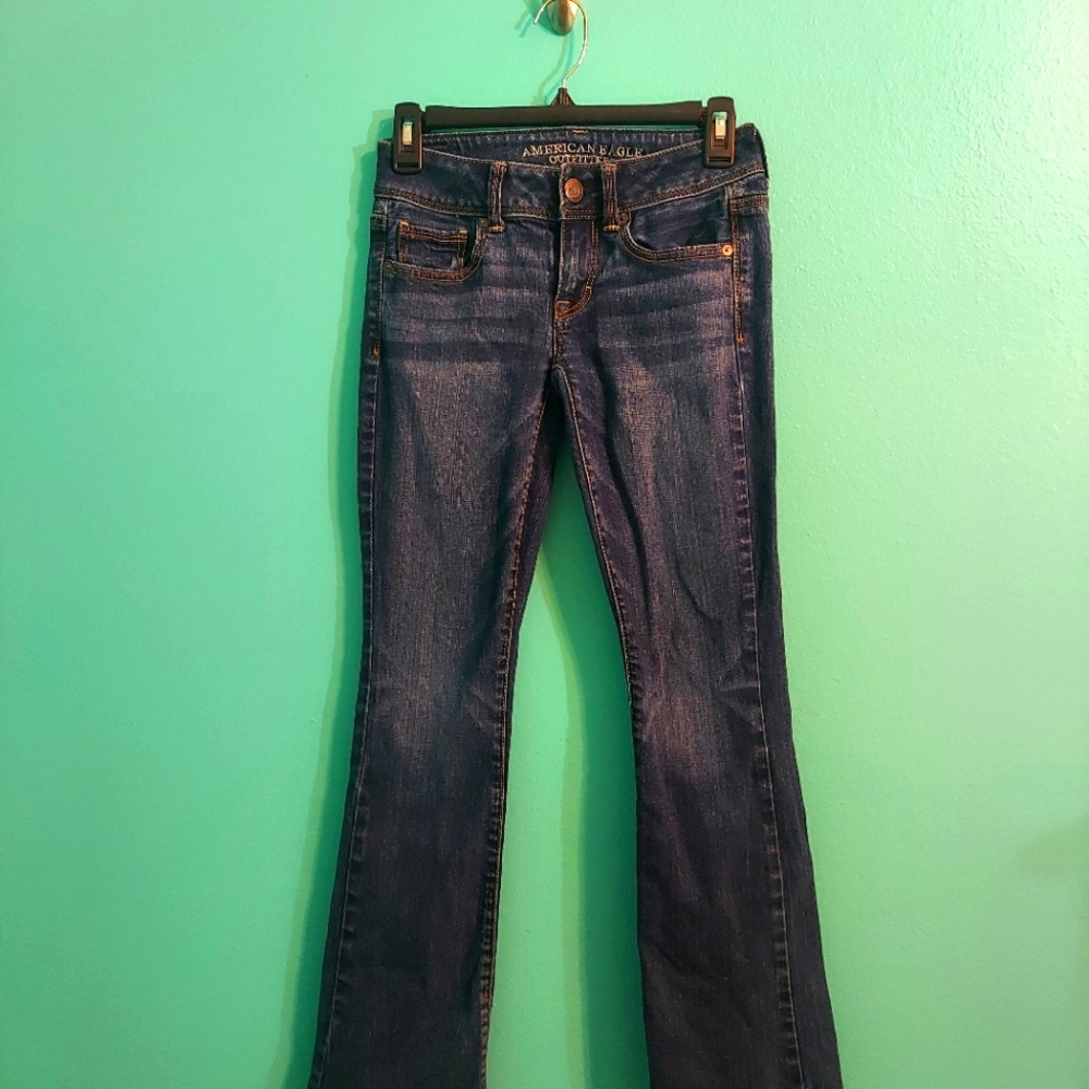 American Eagle Outfitters Kick Boot Stretch jeans